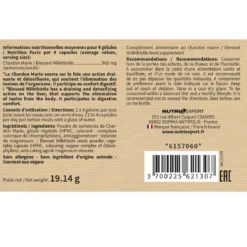 Nutri-expertChardon Marie Détoxification du Foie