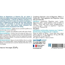 Nutri-expertComplément Alimentaire Magnésium Marin B6+