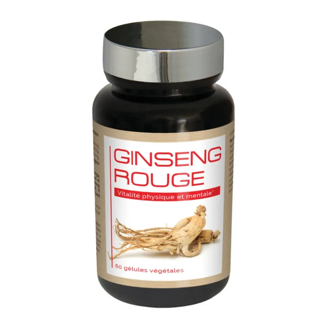Nutri-expertGinseng Rouge - Gélules Végétales Pour le Tonus