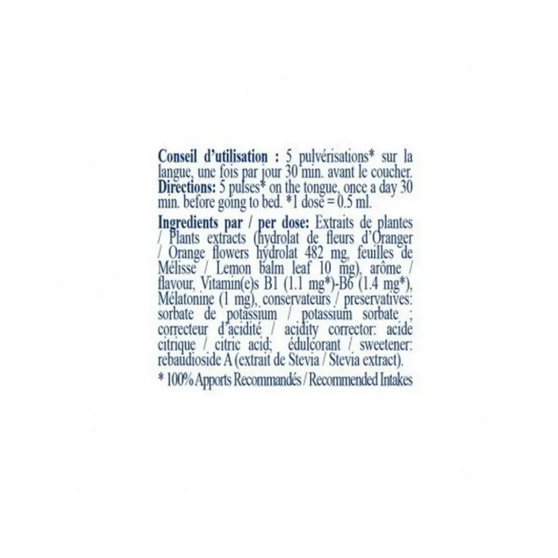 Nutri-expertMelatonin Spray Endormissement Rapide20 ml