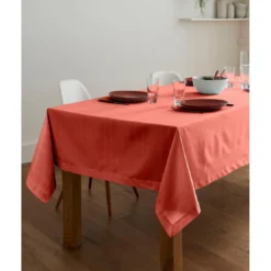 NydelNappe Carrée 150X150 cm en Coton Paprika