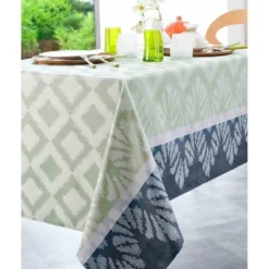 NydelNappe Céladon Jacquard Enduit IPANEMA