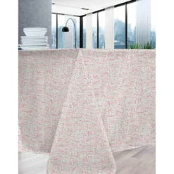 NydelNappe Vieux Rose Anti-tache Imprimé-PERLE