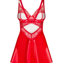 ObsessiveAliosa nuisette et string Rouge - Aliosa