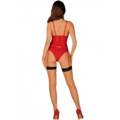 ObsessiveEnsemble 2 pièces - Corset et culotte - Rouge Obsessive- Diyosa