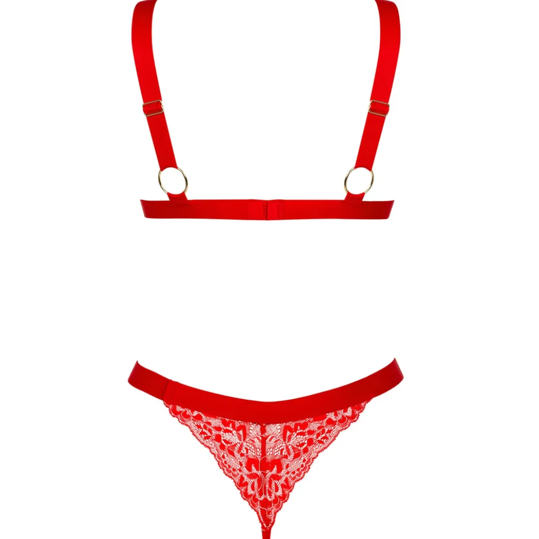ObsessiveEnsemble 2 pièces rouge- Elianes