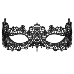 ObsessiveMasque noir en dentelle