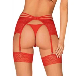 ObsessivePorte-jarretelles - Rouge Obsessive- Loventy