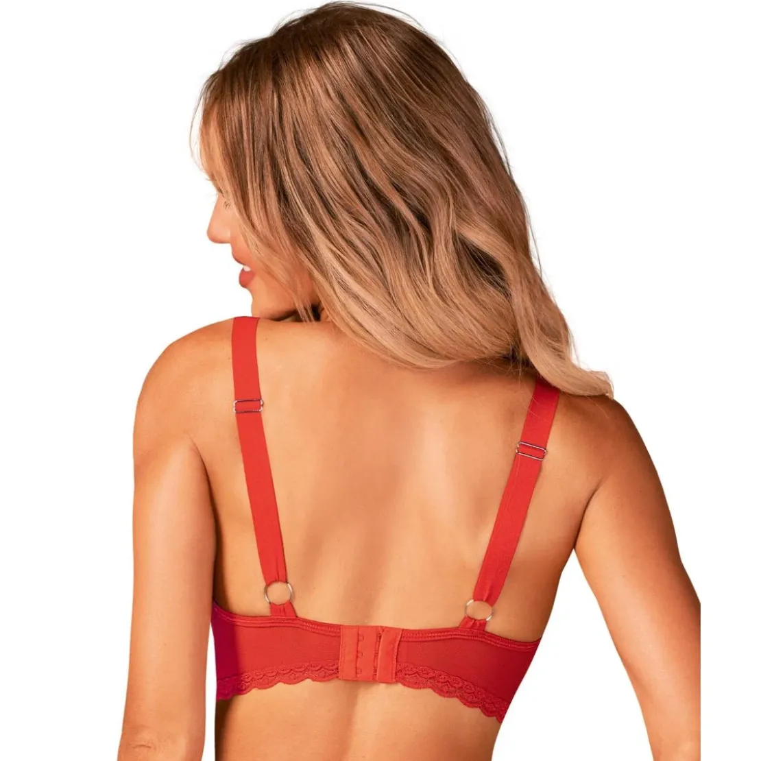 ObsessiveSoutien-gorge Belovya XS/S - Rouge Obsessive- SEXY