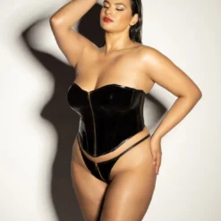 OH LÀ LÀ CHÉRIEnsembe Bustier et Culotte assortie noir- RIDER