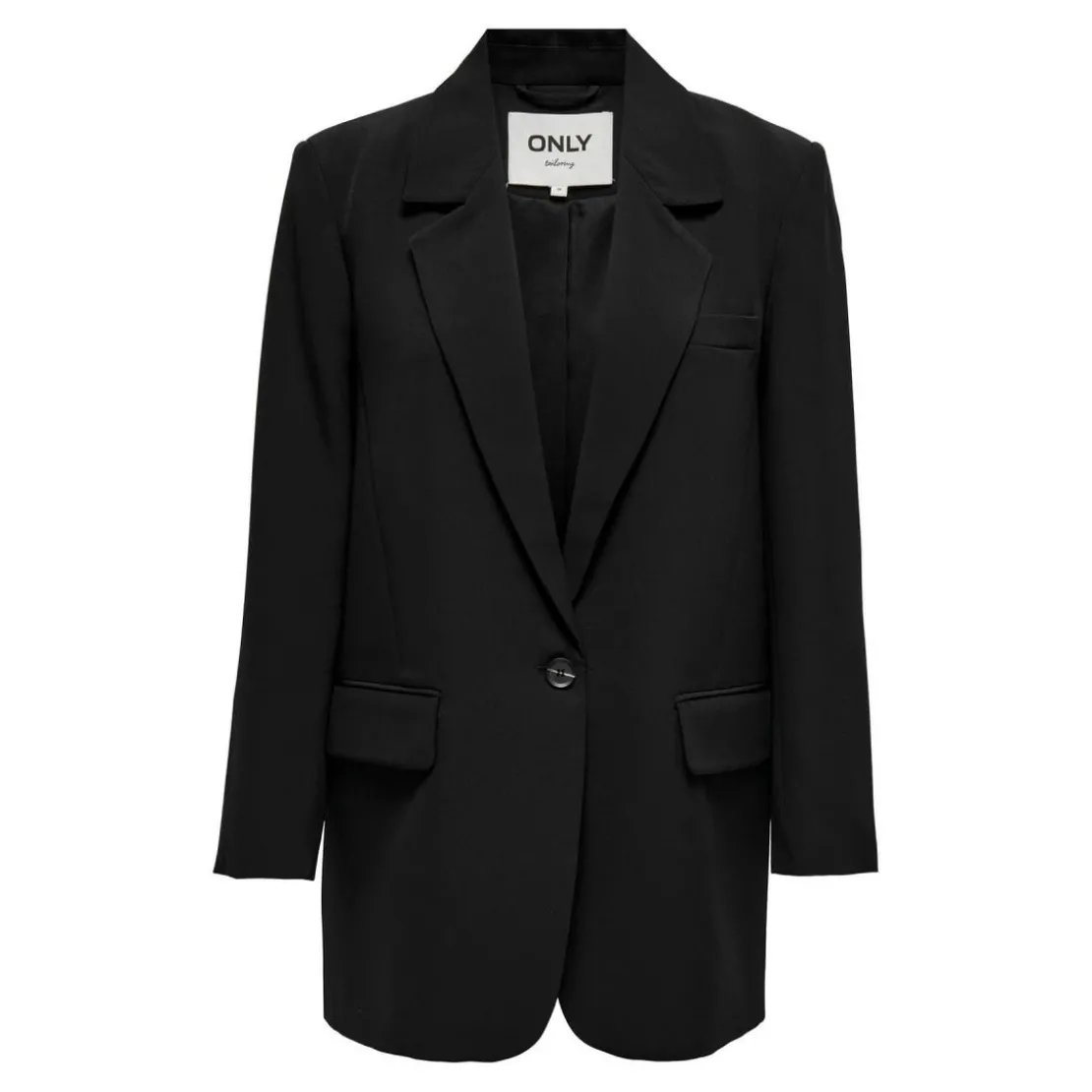 OnlyBlazer classique Revers à encoche noir