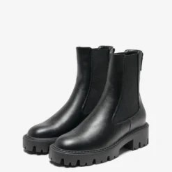 OnlyBottes femme Bout en amande noir Demi