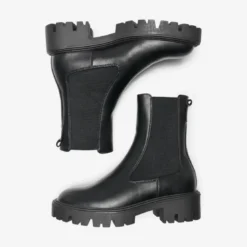OnlyBottes femme Bout en amande noir Demi