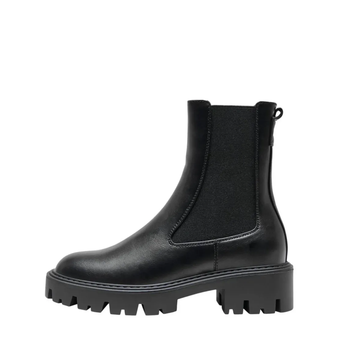 OnlyBottes femme Bout en amande noir Demi
