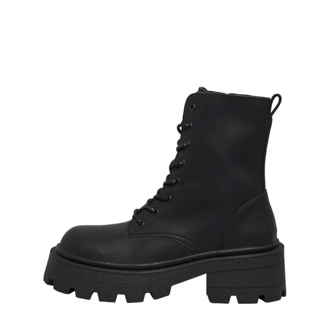 OnlyBottes femme Haut Bout rond noir