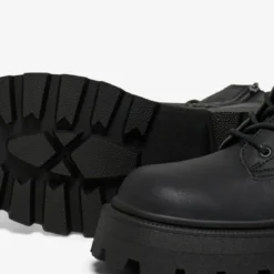 OnlyBottes femme Haut Bout rond noir
