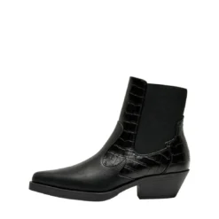 OnlyBottes femme Hauteur cheville noir