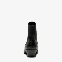 OnlyBottes femme Hauteur cheville noir