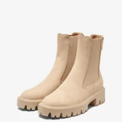 OnlyBottines chelsea femme beige