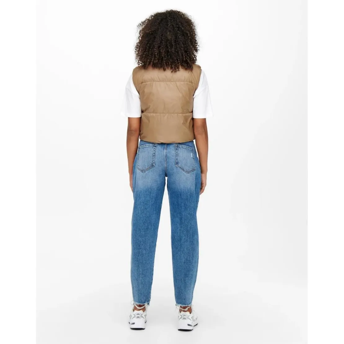 OnlyGilet anti-froid marron