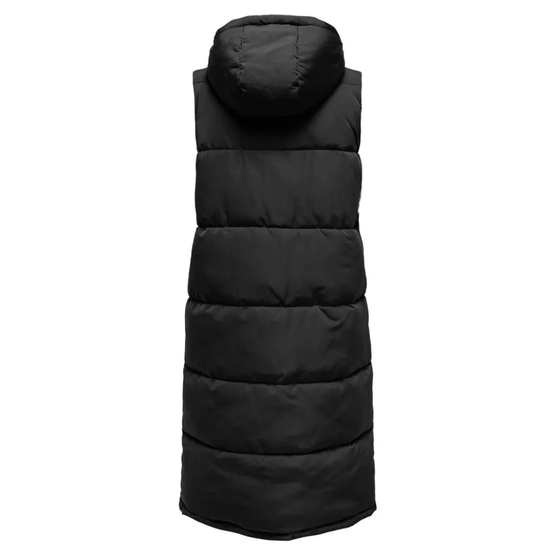 OnlyGilet matelassé col haut noir Dee