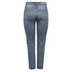 OnlyJean coupe droite taille haute bleu en coton Queen