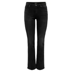 OnlyJean flared noir en coton Ria