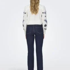 OnlyJean flare Wauw Gua030 bleu denim en coton Kaye