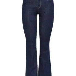 OnlyJean flare Wauw Gua030 bleu denim en coton Kaye
