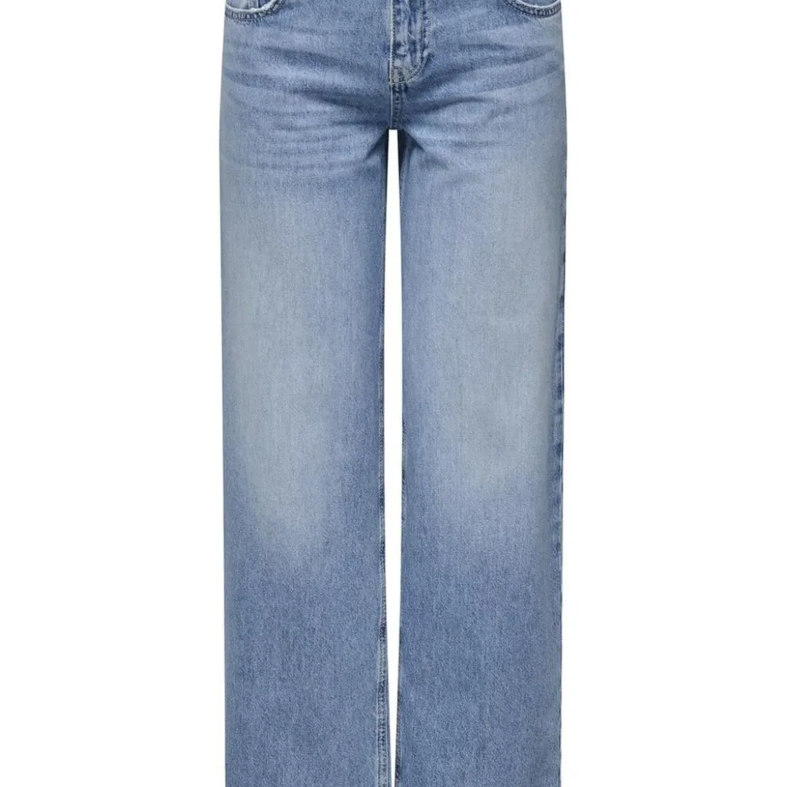 OnlyJean à jambe large Brenda Cro158 bleu en coton Lise
