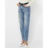 OnlyJean mom bleu en coton