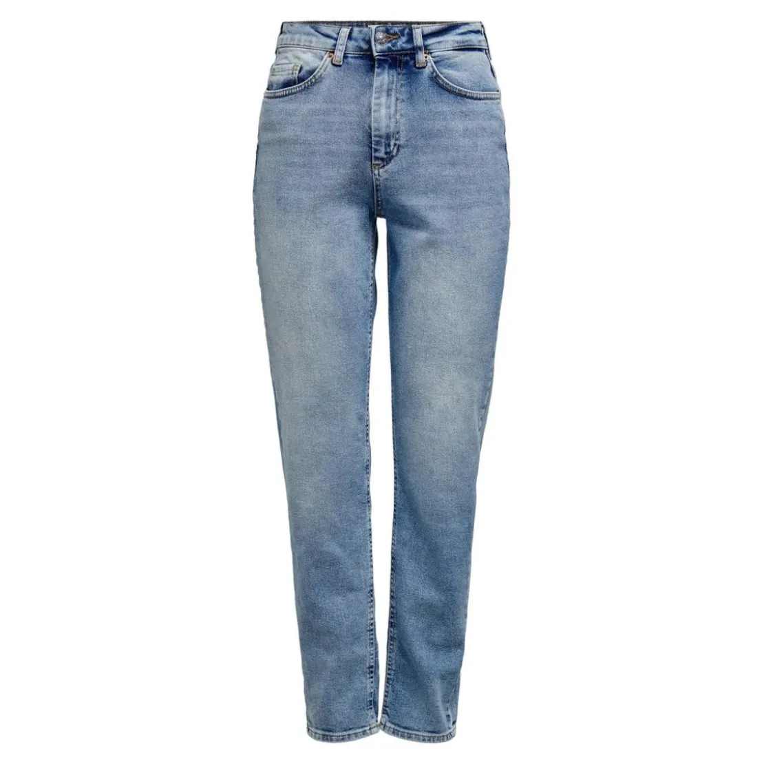 OnlyJean mom bleu en coton