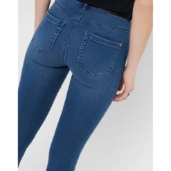 OnlyJean seconde peau bleu en coton