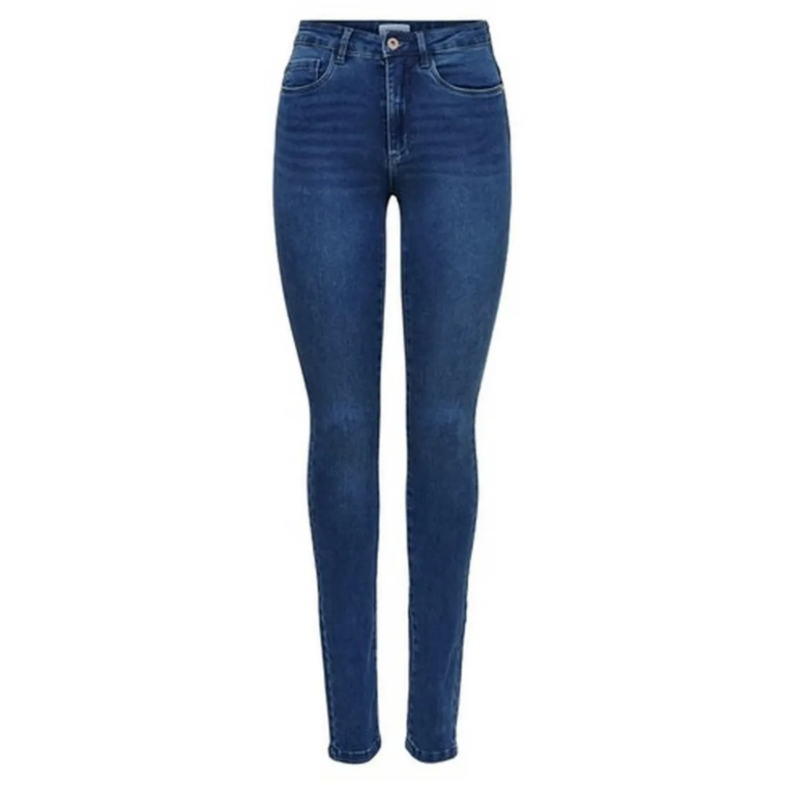 OnlyJean seconde peau bleu en coton