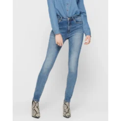 OnlyJean skinny bleu en coton Uma