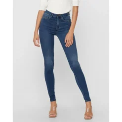 OnlyJean skinny bleu en coton Xena