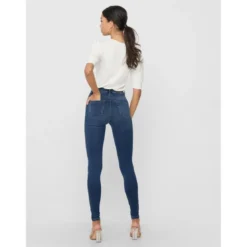 OnlyJean skinny bleu en coton Xena
