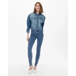 OnlyJean skinny bleu en viscose Tess