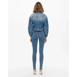 OnlyJean skinny bleu en viscose Tess