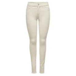 OnlyJean skinny écru en coton