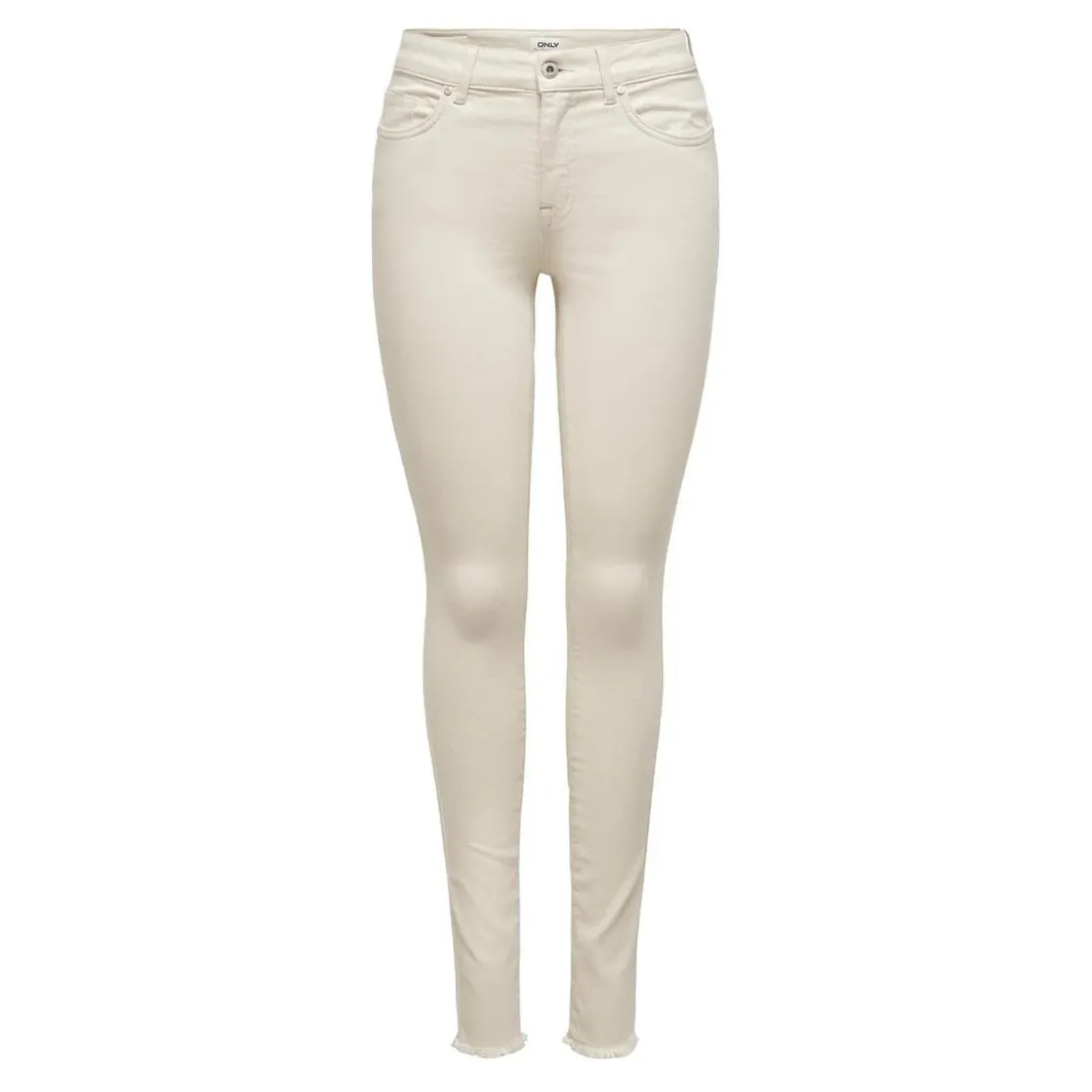 OnlyJean skinny écru en coton