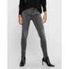 OnlyJean skinny gris en coton Léa