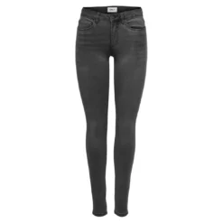 OnlyJean skinny gris en coton Léa