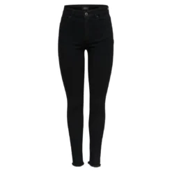 OnlyJean skinny Longueur cheville noir en coton Julia