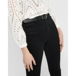 OnlyJean skinny noir en coton Anya
