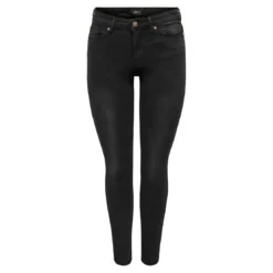 OnlyJean skinny noir en coton Mina
