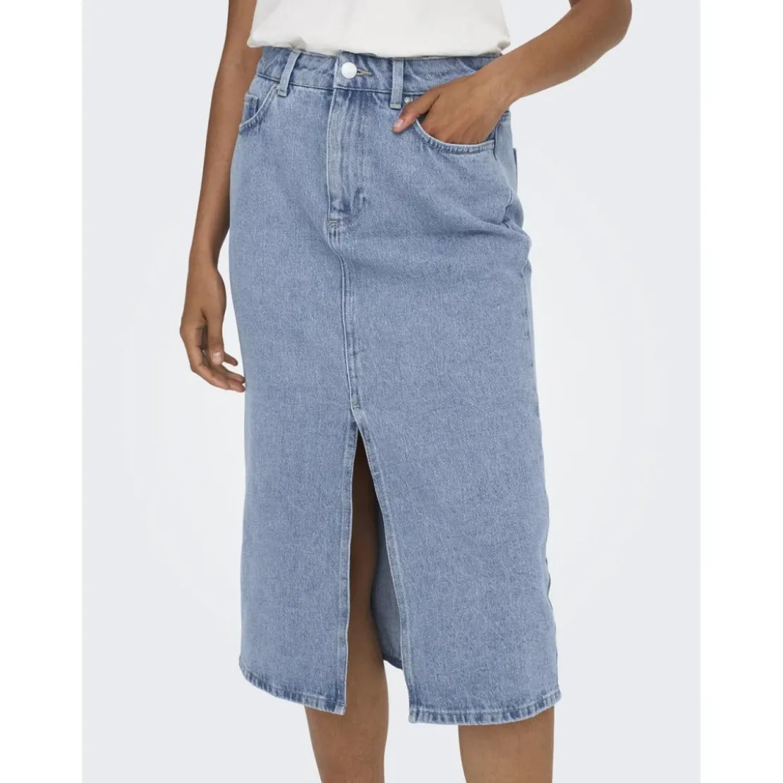 OnlyJupe en denim bleu clair Alice