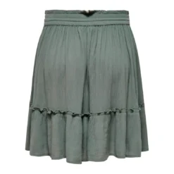 OnlyJupe vert foncé en viscose Clio