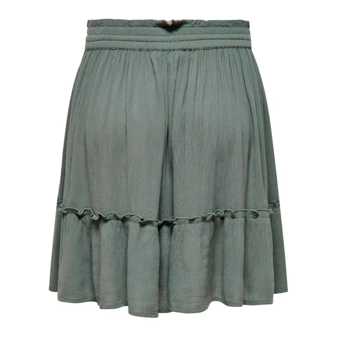 OnlyJupe vert foncé en viscose Clio
