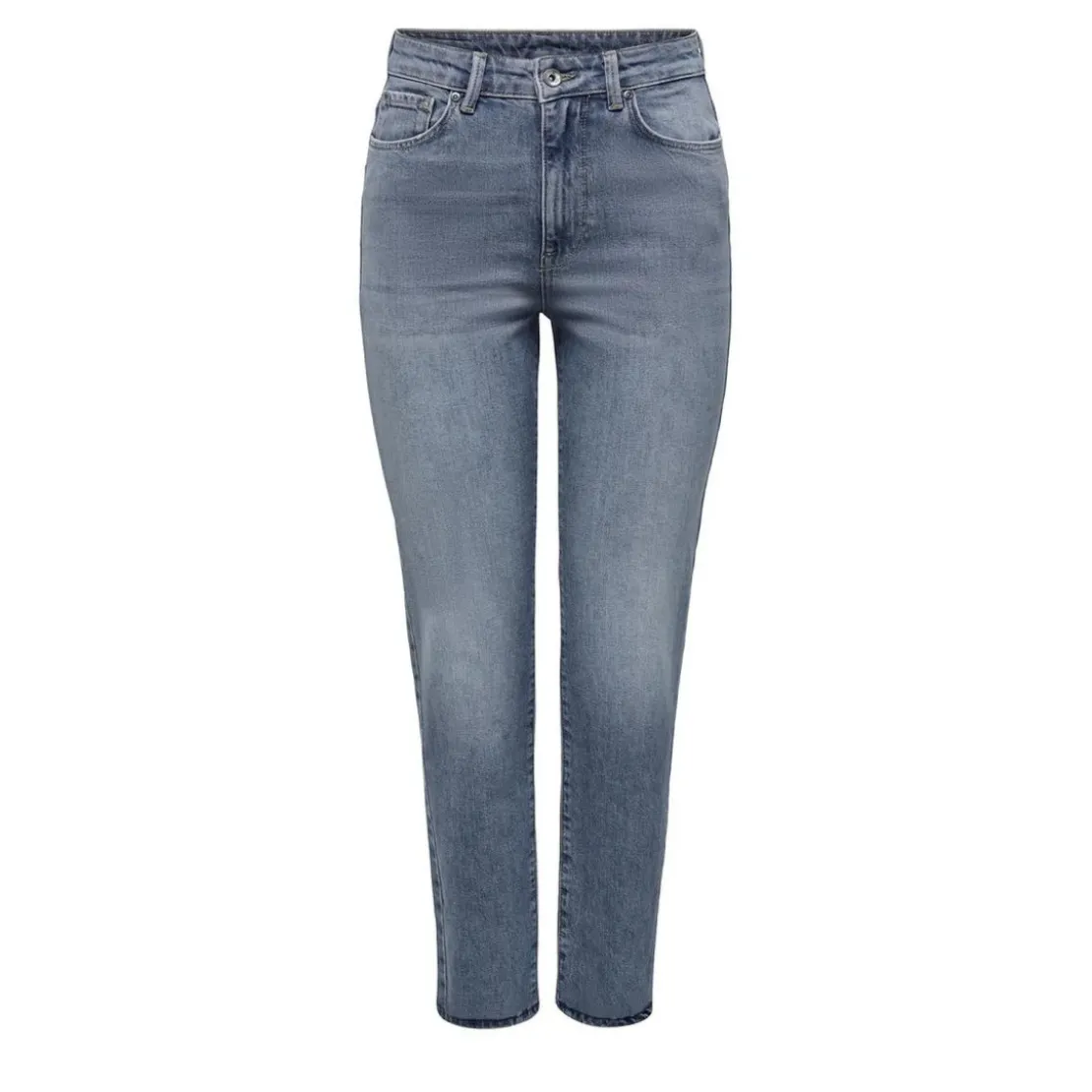 OnlyOnlemily Stretch Hw St Ak Dnm Dot321Noos bleu denim en coton Isa